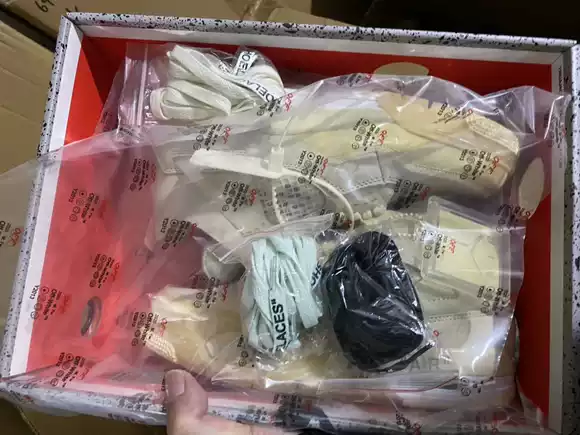 OffWhite x Air Jordan 4 SP Sail