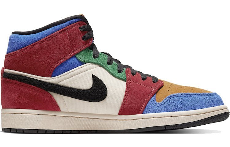 Blue The Great x Air Jordan 1 Mid Fearless