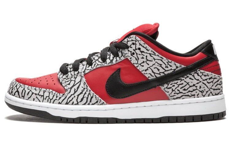 Nike Supreme x Dunk Low Premium SB Red Cement