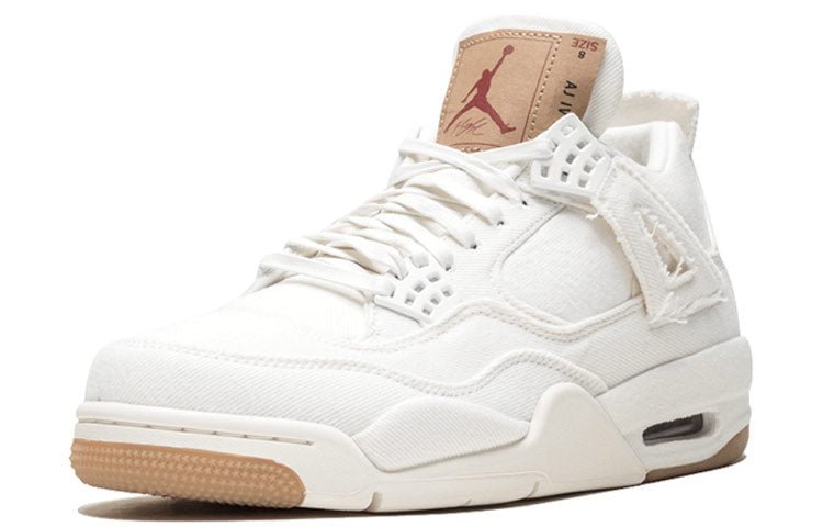 Levis x Air Jordan 4 Retro White Denim