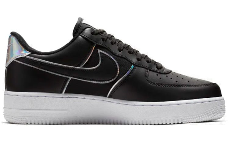Nike Air Force 1 Low 07 LV8 Black Iridescent Outline