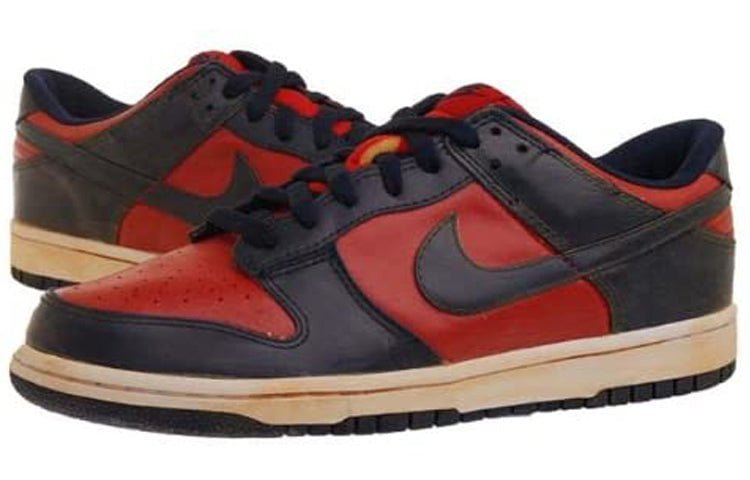 Nike Dunk Low Vintage Varsity Red Blue
