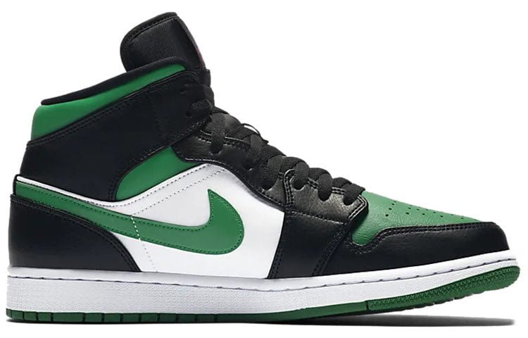 Air Jordan 1 Mid Green Toe