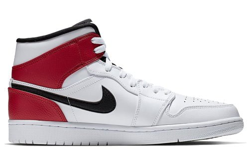 Air Jordan 1 Mid White Chicago
