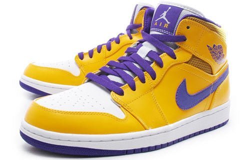 Air Jordan 1 Mid Lakers