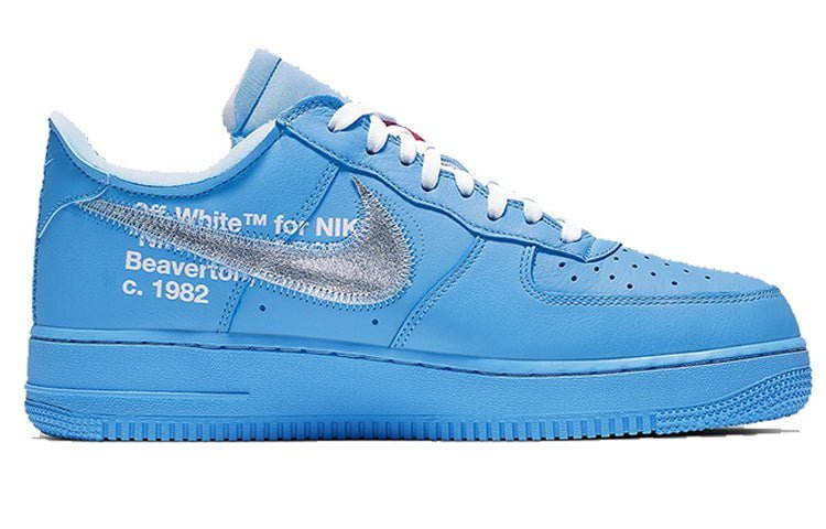 Nike OffWhite x Air Force 1 Low 07 MCA University Blue