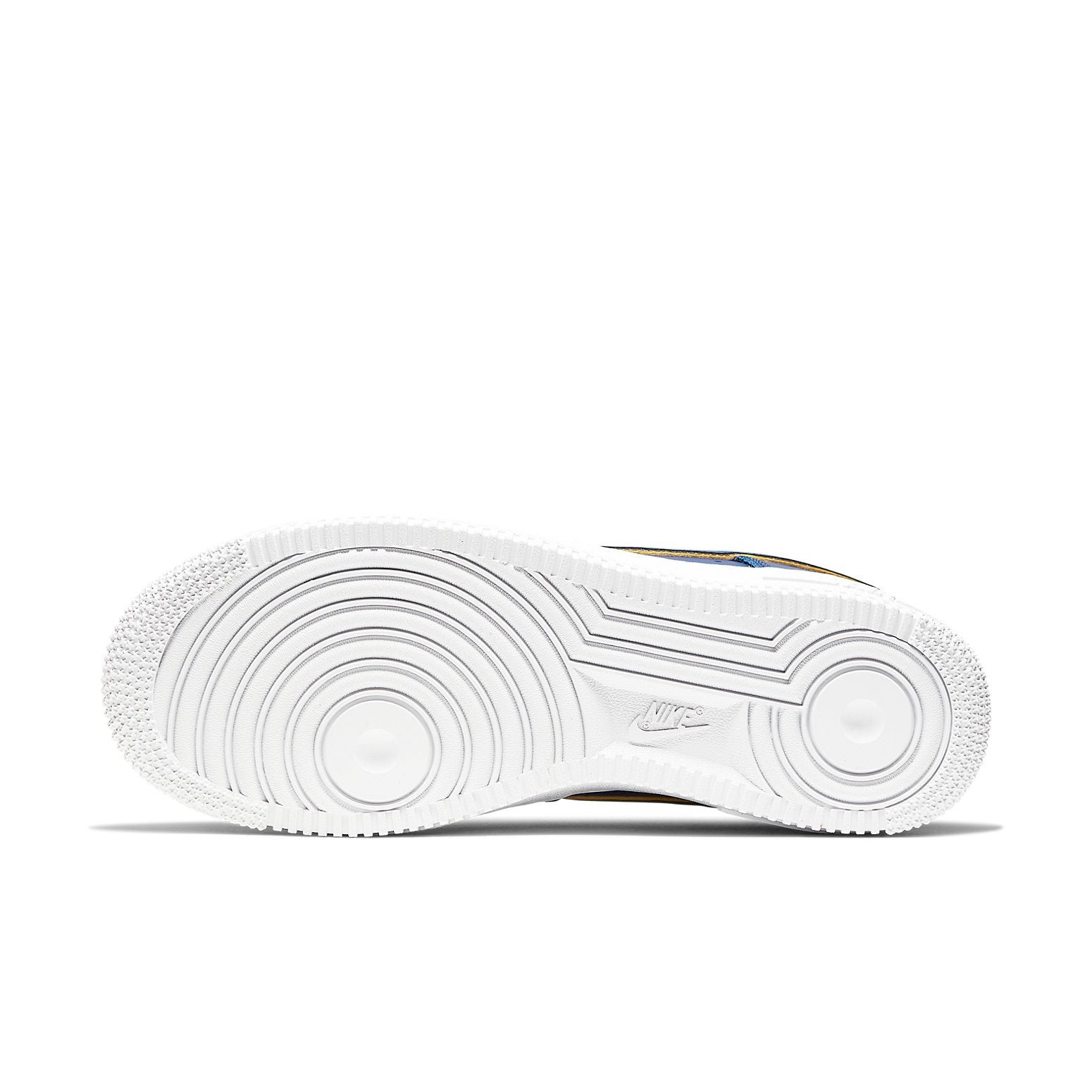 Nike Air Force 1 Low Blue Gold Swoosh