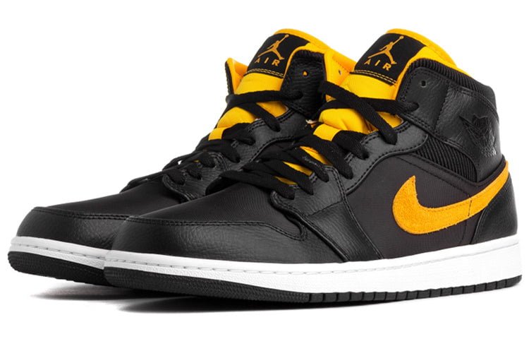Air Jordan 1 Mid SE Black Gold