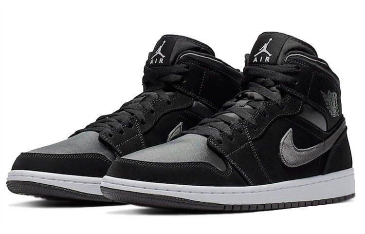 Air Jordan 1 Mid SE Nylon Black Grey