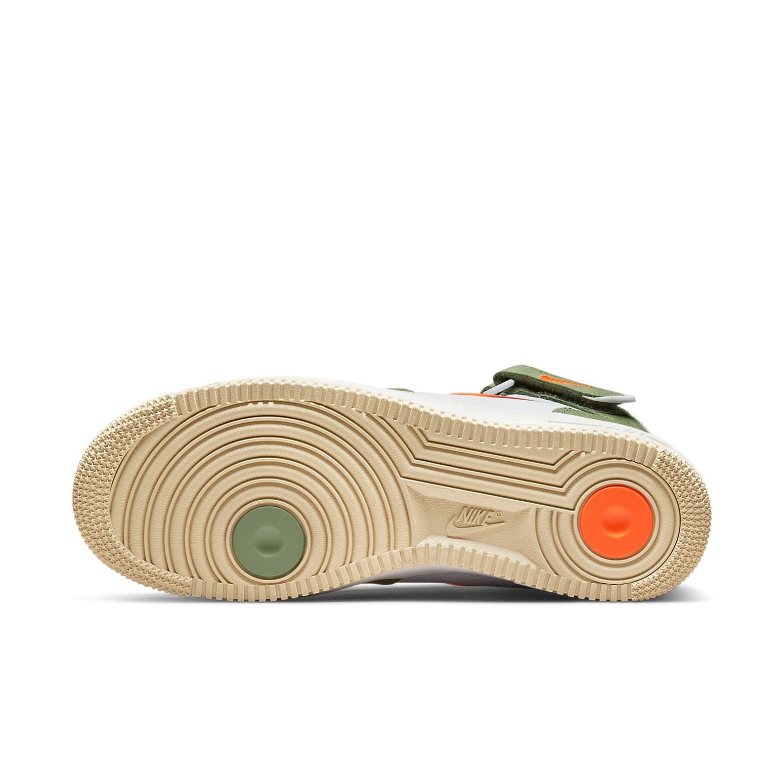 Nike Air Force 1 Mid QS Olive Green Total Orange