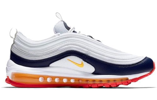Nike Air Max 97 Platinum Navy Orange