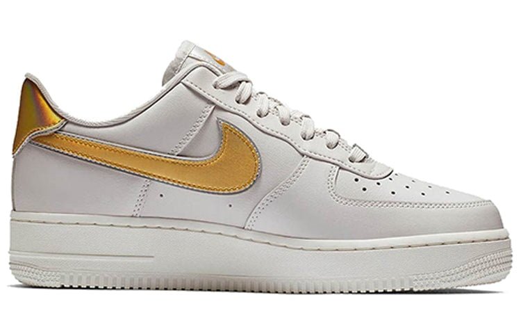 Nike Air Force 1 Low Metallic Platinum Metallic Gold