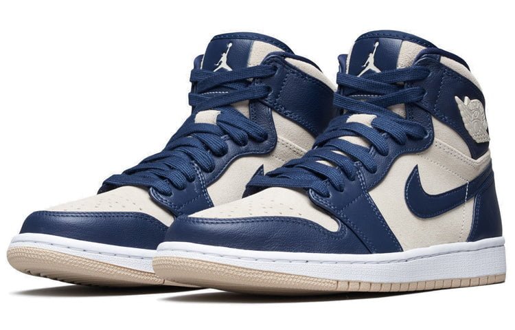 Air Jordan 1 High Navy Cream