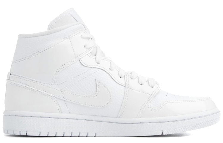 Air Jordan 1 Mid Triple White