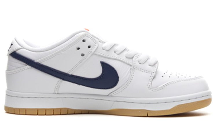 Nike Dunk Low Pro ISO SB Orange Label White Navy