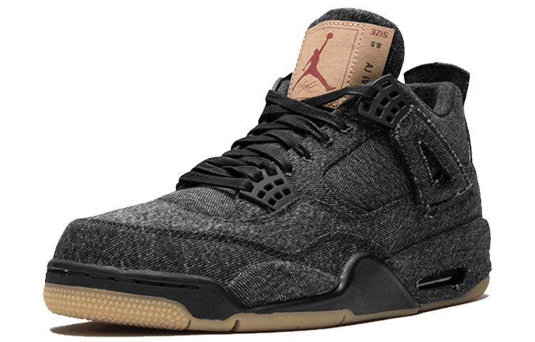 Levis x Air Jordan 4 Retro Black Denim