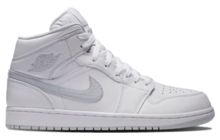Air Jordan 1 Retro Mid White Platinum