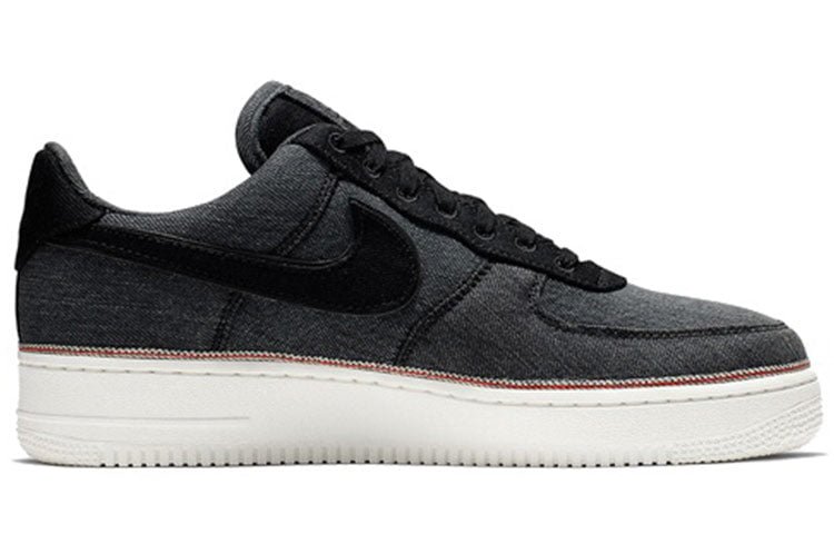 Nike 3× 1 x Air Force 1 Low Premium Black Denim