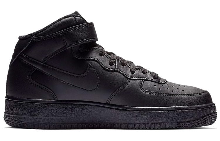 Nike Air Force 1 Mid 07 Triple Black 2016
