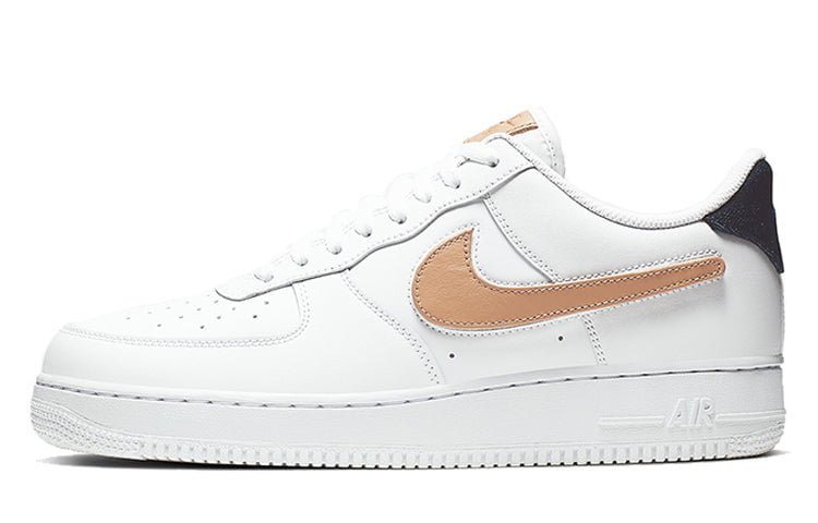 Nike Air Force 1 Low 07 LV8 Removable Swoosh White Vachetta Tan