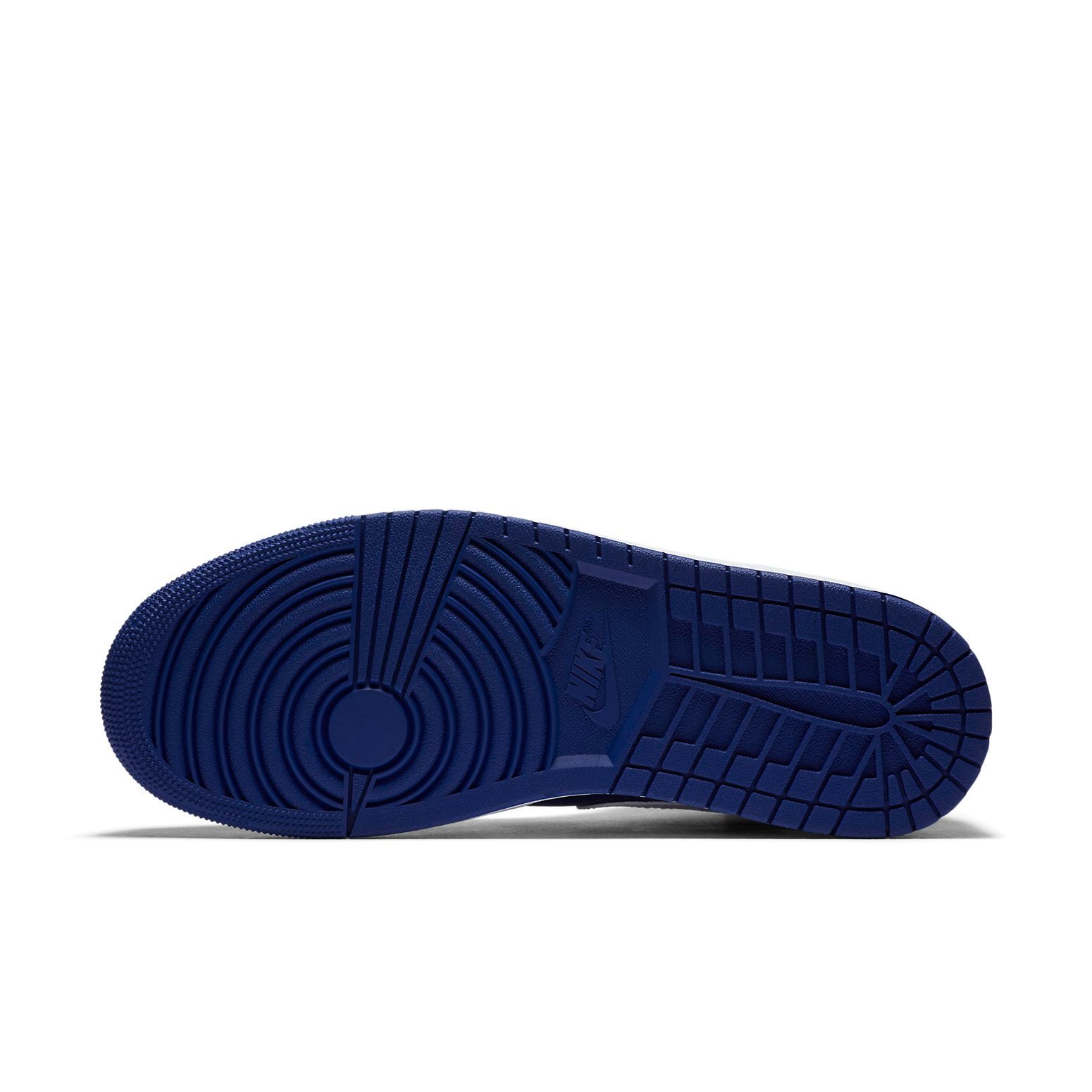 Air Jordan 1 Mid White Deep Royal Blue