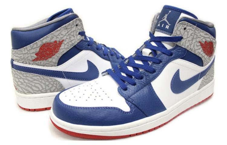 Air Jordan 1 Mid True Blue