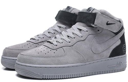 Nike Reigning Champ x Nike Air Force 1 Mid Grey Black