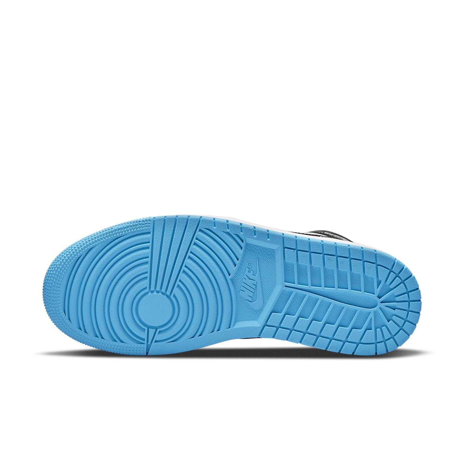 Air Jordan 1 Mid University Blue Black White