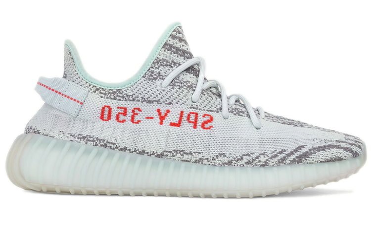 Adidas Originals Yeezy Boost 350 V2 Blue Tint 2021 Gray Blue Red