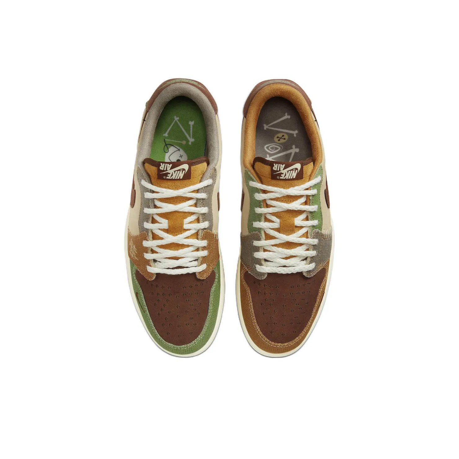 Zion Williamson x Jordan Air Jordan 1 retro low og "voodoo"