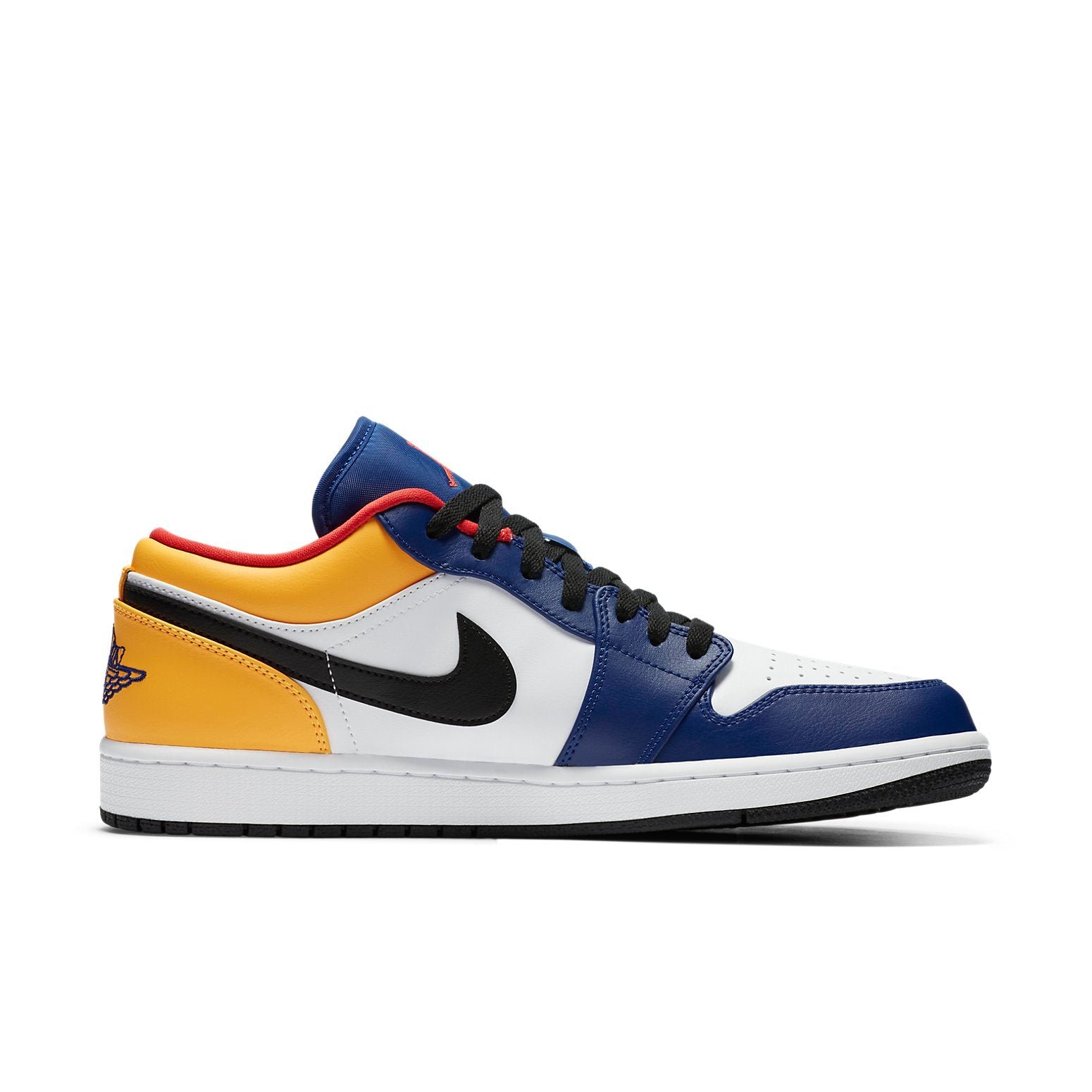 Air Jordan 1 Low White Deep Royal Blue