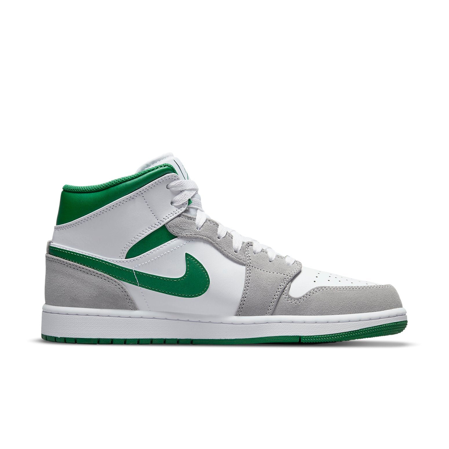 Air Jordan 1 Mid SE Grey Pine Green