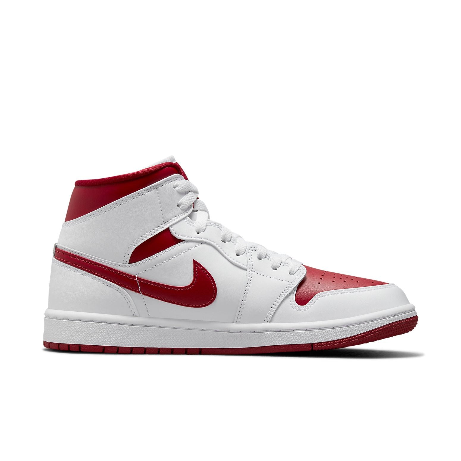 Air Jordan 1 Mid White Pomegranate