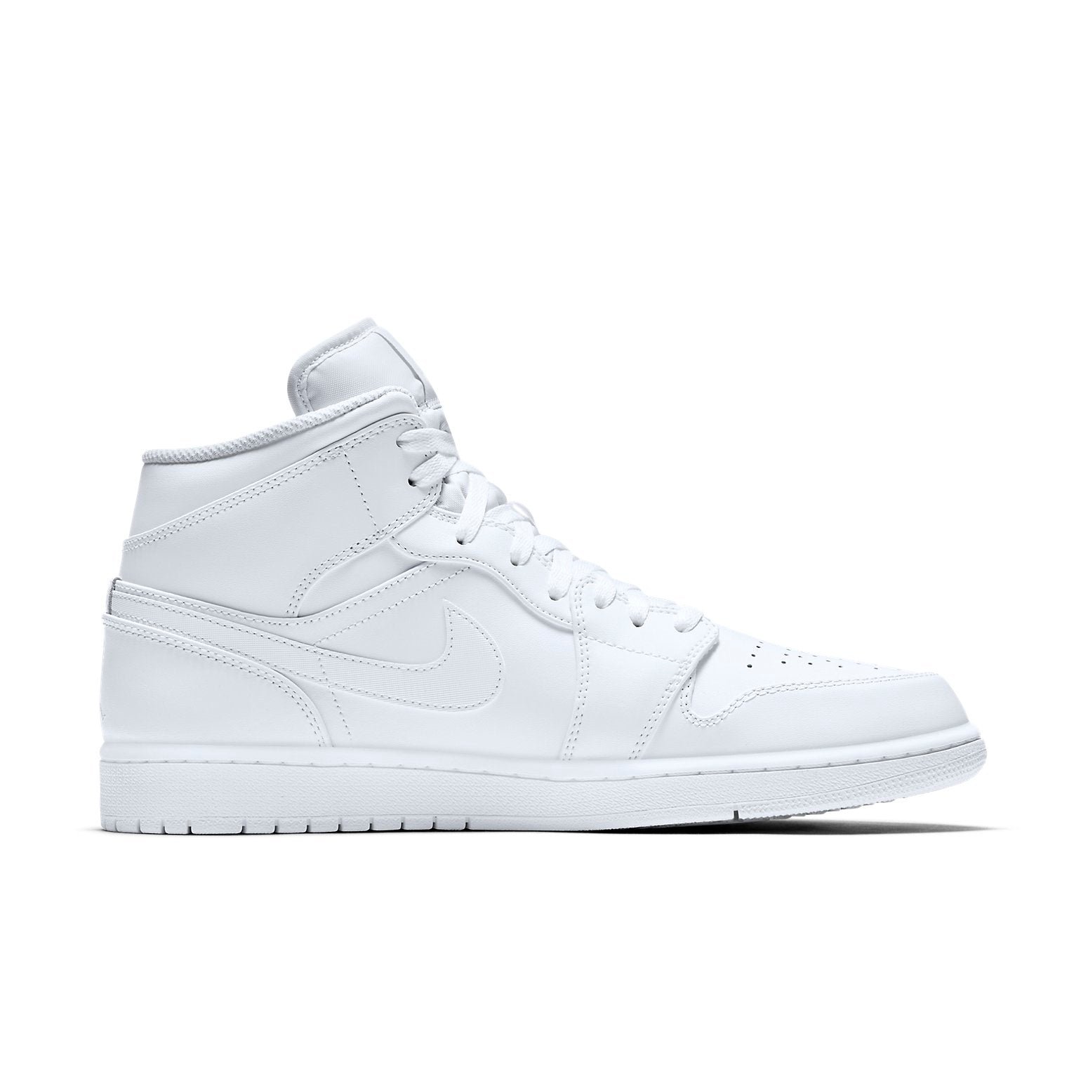 Air Jordan 1 Retro Mid White Pure Platinum