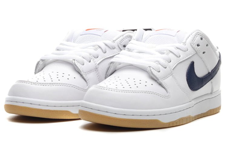 Nike Dunk Low Pro ISO SB Orange Label White Navy