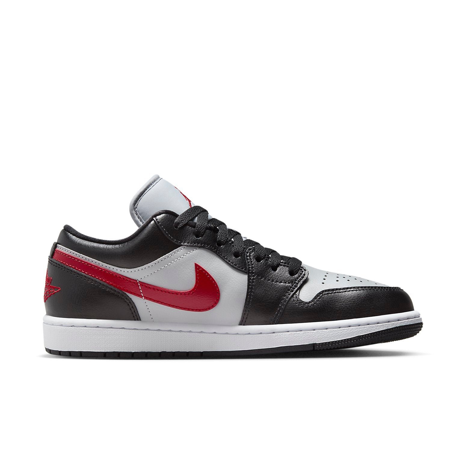 Air Jordan 1 Low Wolf Grey Gym Red