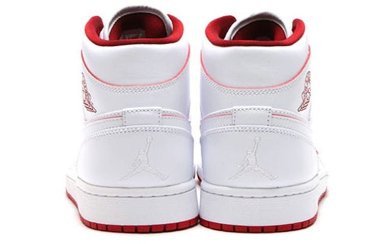 Air Jordan 1 Retro Mid White Gym Red