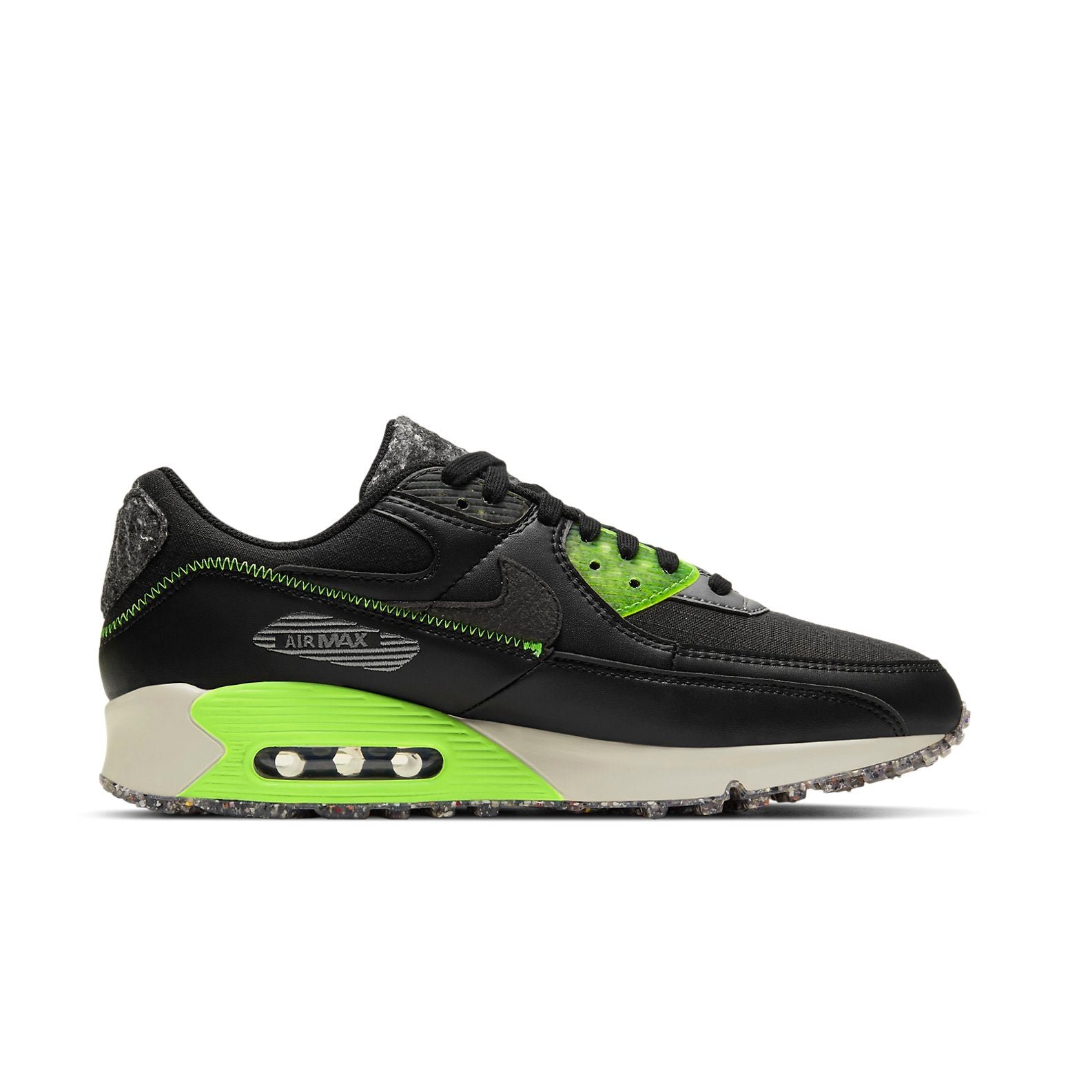 Nike Air Max 90 M2Z2 Recycled Wool Pack Black Electric Green