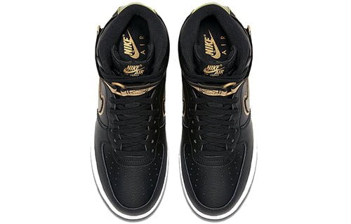 Nike Air Force 1 High NBA Black Metallic Gold