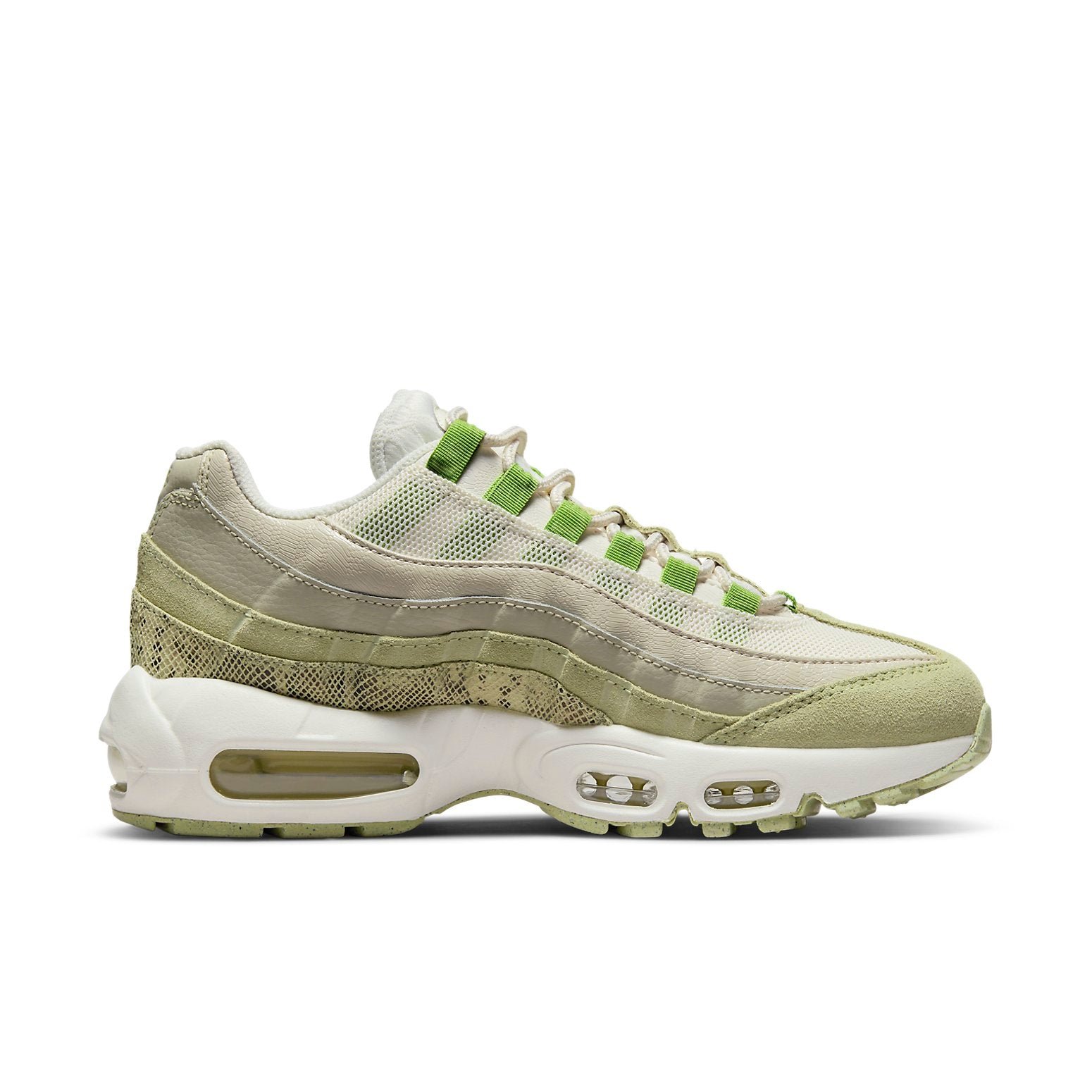 Nike Air Max 95 Green Snake LowTop Grey/Green