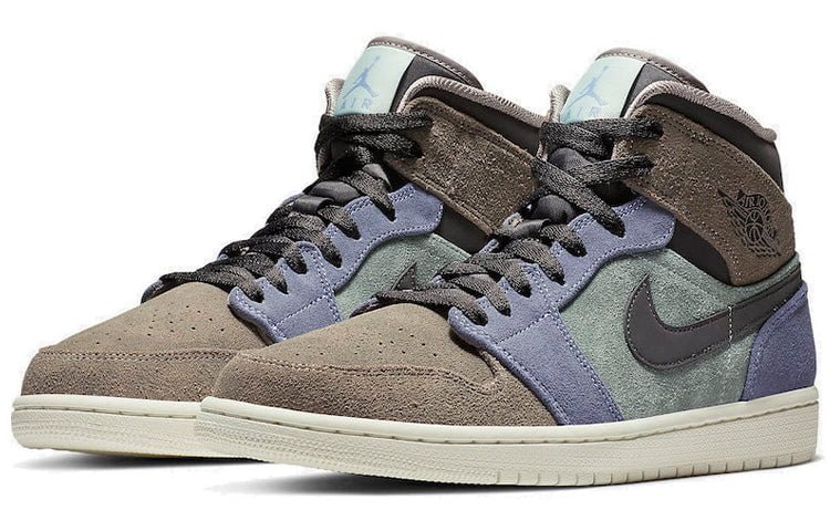 Air Jordan 1 Mid Suede Patch