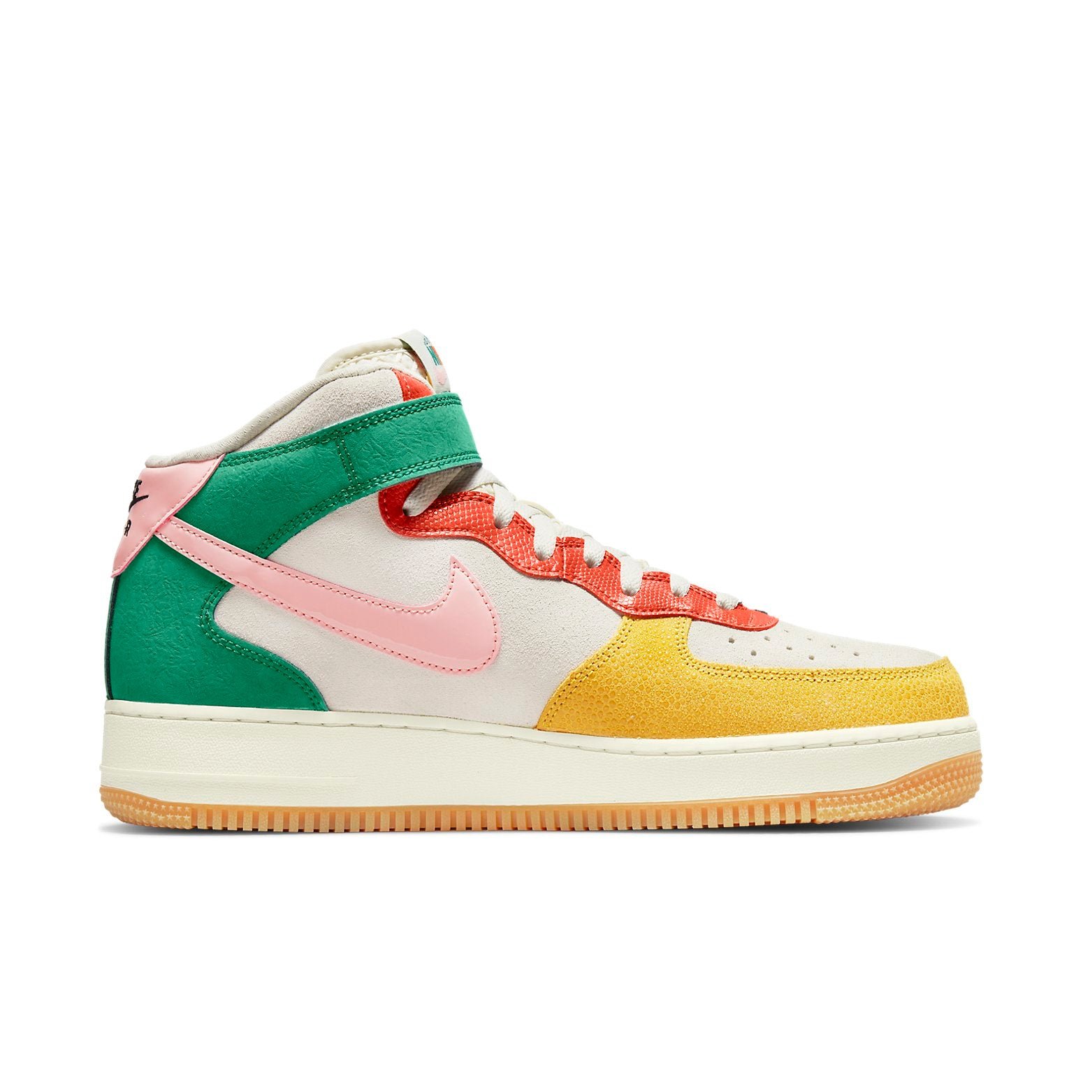 Nike Air Force 1 Mid Vivid Sulfur Rush Orange
