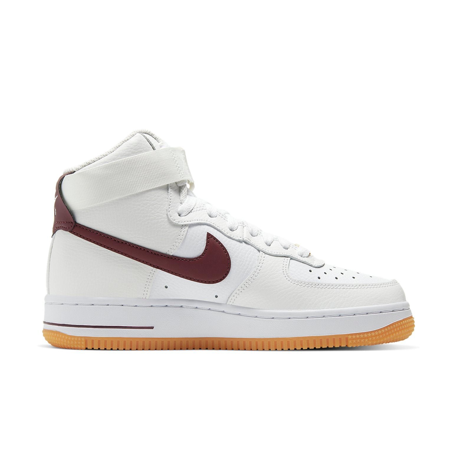 Nike Air Force 1 High White Night Maroon
