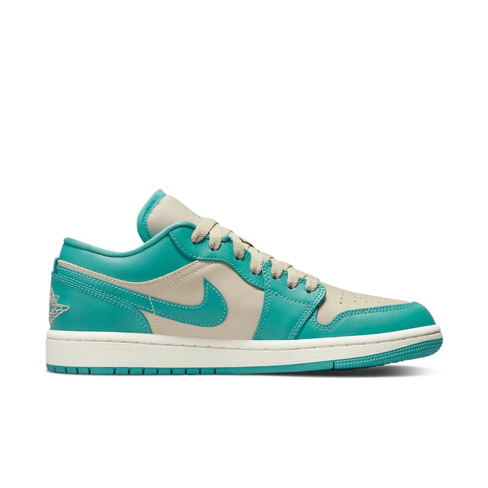 Air Jordan 1 Low Tropical Teal Sandy Beige
