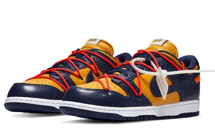 Nike OffWhite x Dunk Low University Gold