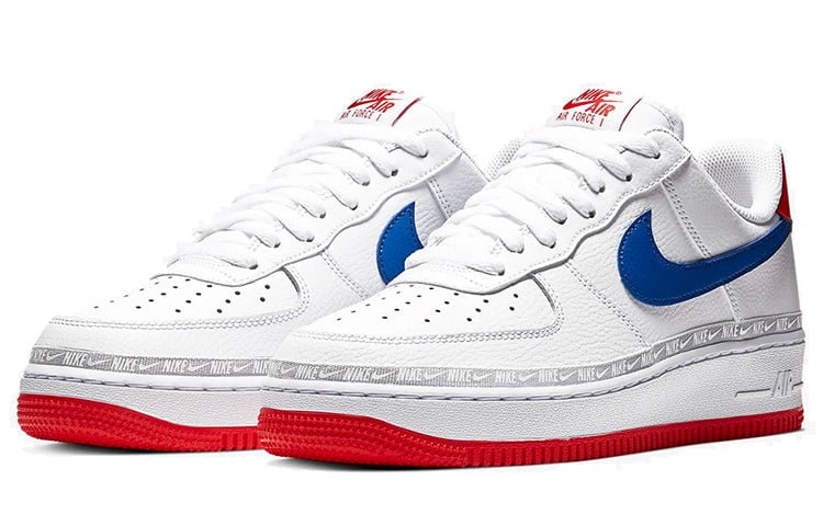 Nike Air Force 1 Low Overbranding White Red Blue