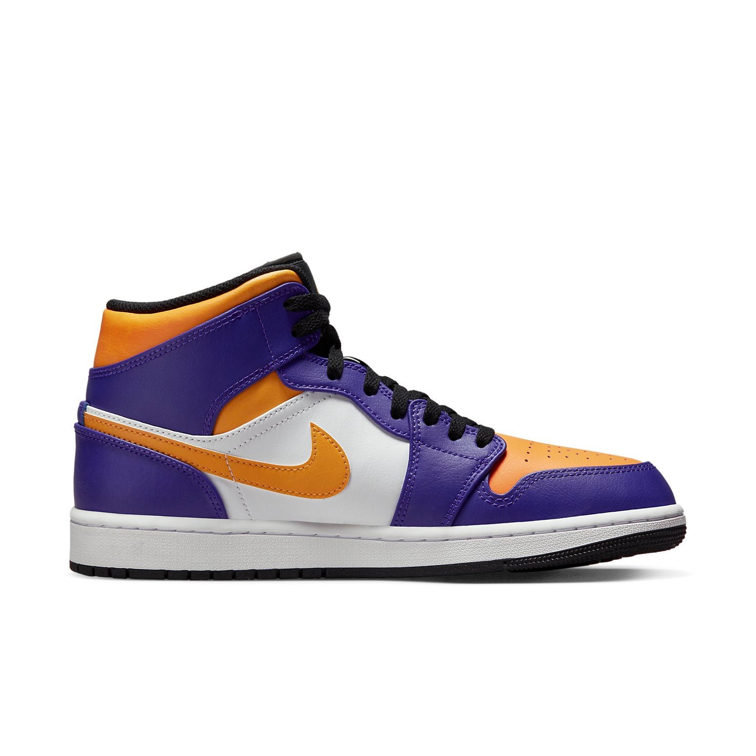 Air Jordan 1 Mid Lakers Purple