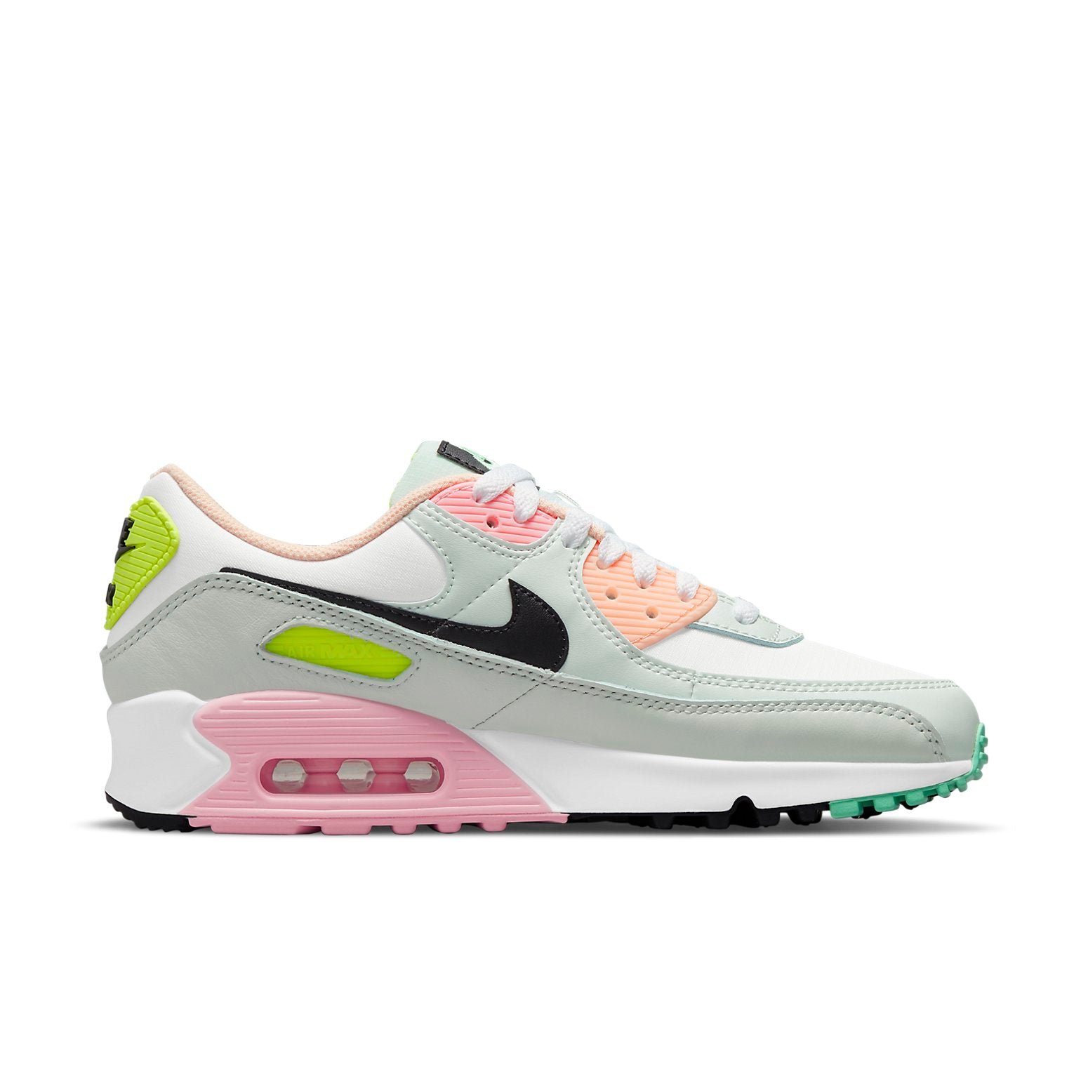 Nike Air Max 90 White Volt Green Glow