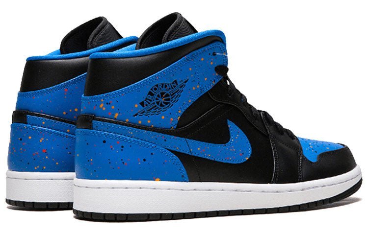 Air Jordan 1 Mid Royal Splatter