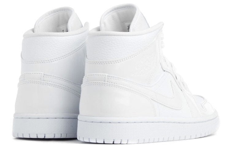 Air Jordan 1 Mid Triple White
